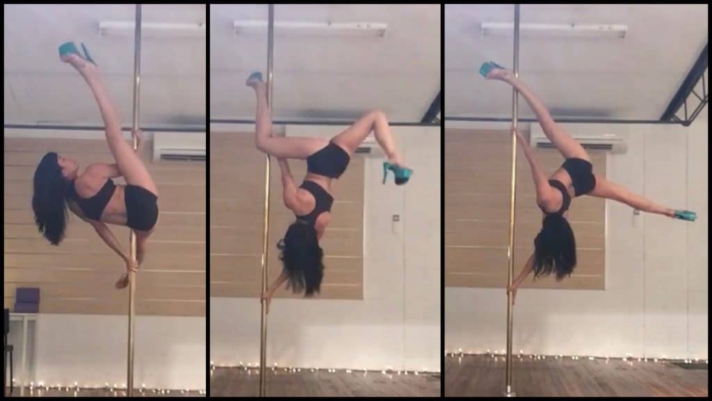 Aerial Jamilla to Extended Butterfly. Pole Physio Blog