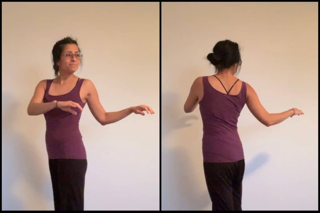 Back Stretch. Exercise for your Voice
