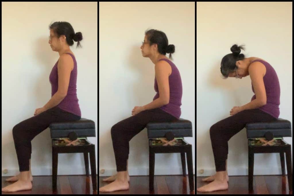 Optimal Position for Breathing. Exercise for your Voice