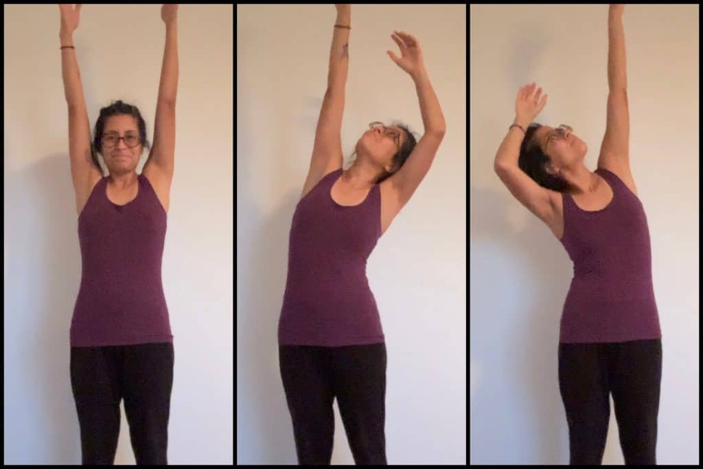 Shoulder and Back Stretch. Exercise for your Voice