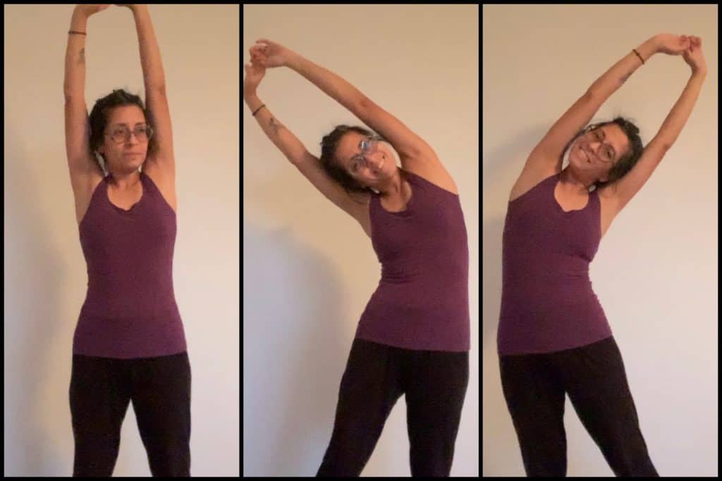 Spine Stretch. Exercise for your Voice