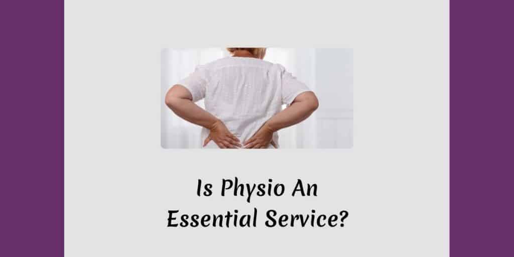 MoveMedics Blog. Is Physio Essential Service