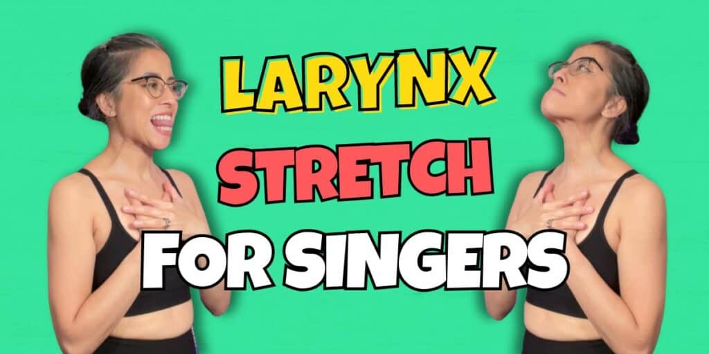 Feature image for blog post called How to Stretch Larynx Safely